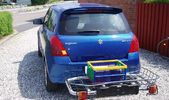 Thule p� krogen 60 kg. Bagage ik`s� d�rligt