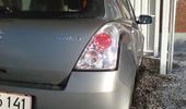 ny lygter men desv�rre med fejl p� den venster.