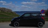Taget ved moesg�rd strand