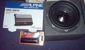 S� der lidt leget�j til ferien.. Alpine V-Power Monoblok p� 1500Watt Der Skal Tr�kke Den Der 12