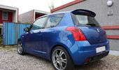 Med bilen fyldt kan den godt finde p� at skrabe lidt p� bagi.